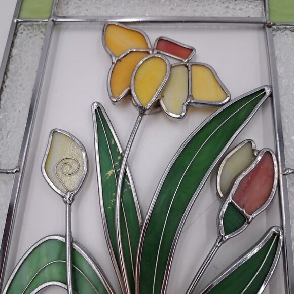 3D Stained Glass Daffodils Picture - Picture 3 of 8